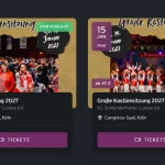 Ticketsverkauf-Schlenderhaner
